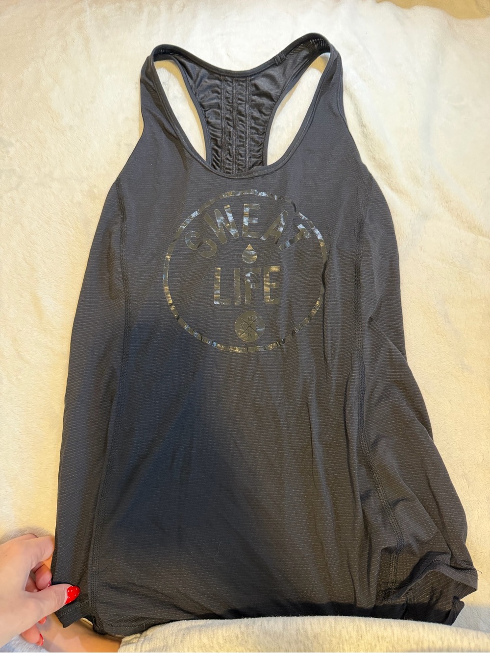 Lululemon Racerback 'Sweat Life' Active Tank Top